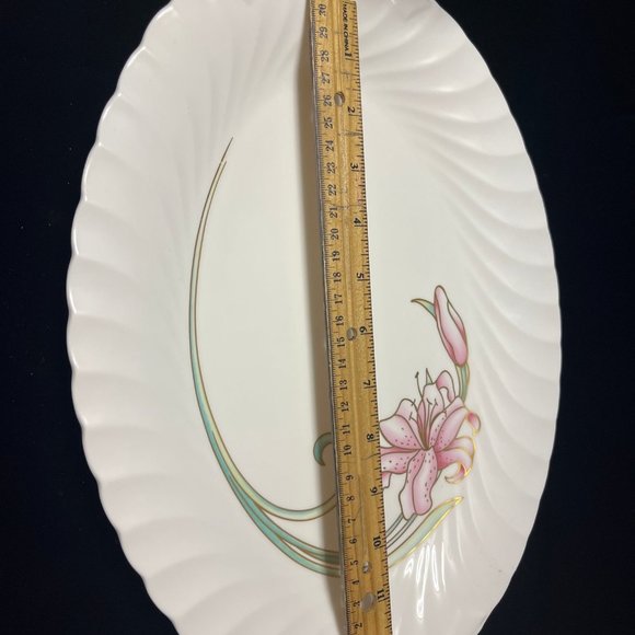 Vintage NIKKO Fine Bone China Rhubrum Lily Serviceware Rare Beautiful Teapot Lid - Picture 7 of 16